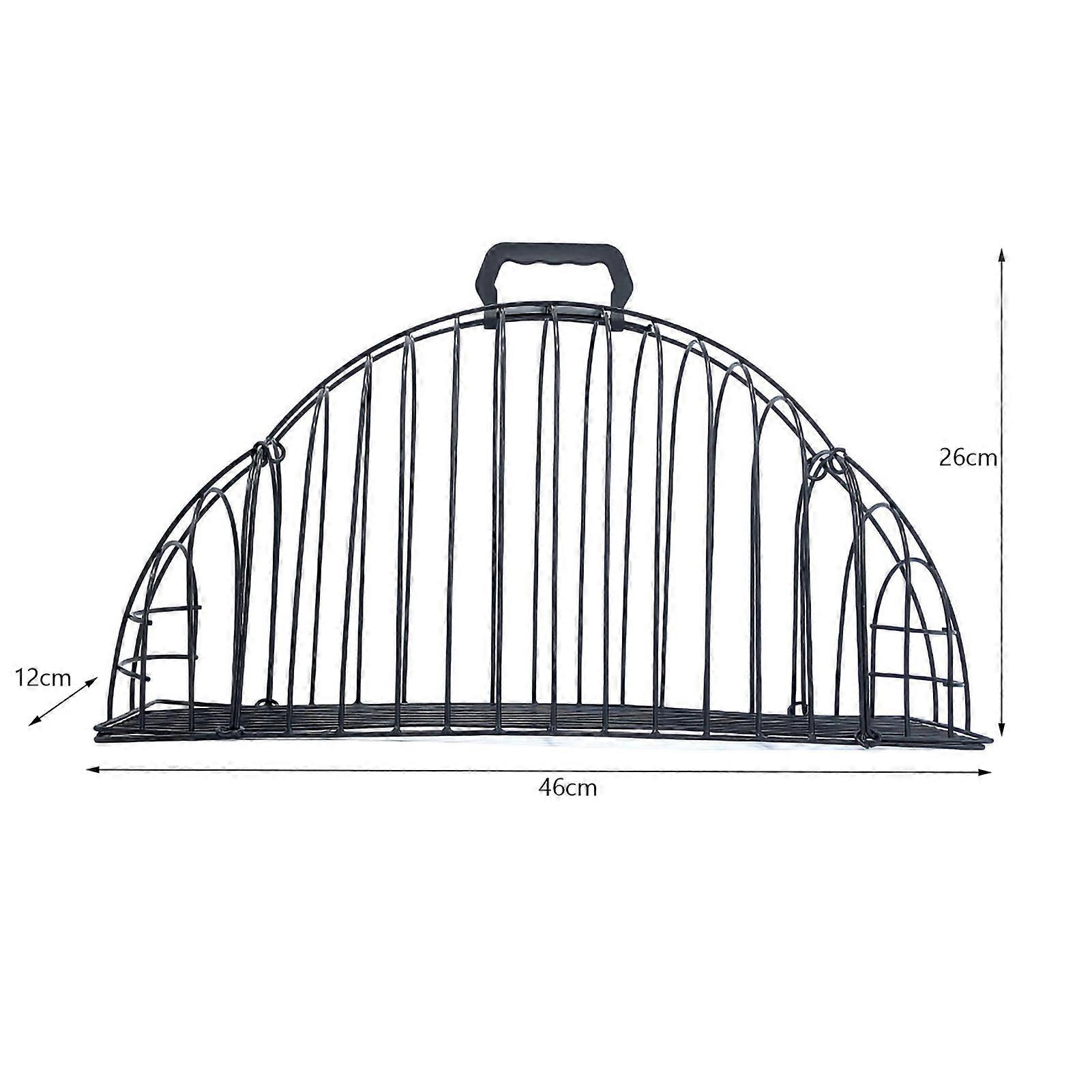 Cat Shower Cage Matte Steel Wire Multipurpose Scratch Resistant