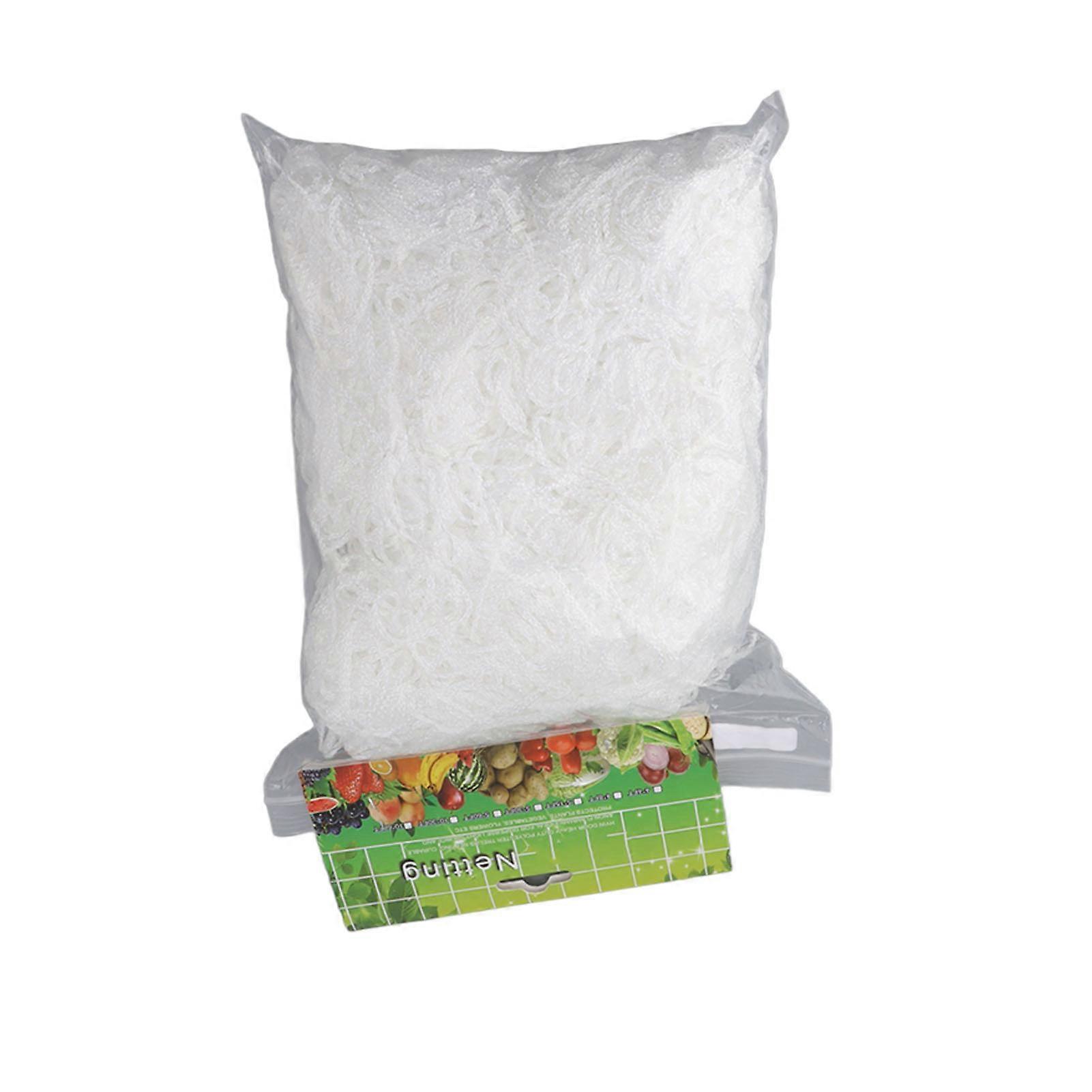Trellis Netting White Garden Plant Trellis Polyester Netting Fruits Vegetables Plants Trellis Net Multi Layer Climbing Plants Trellis Net for Home Yar