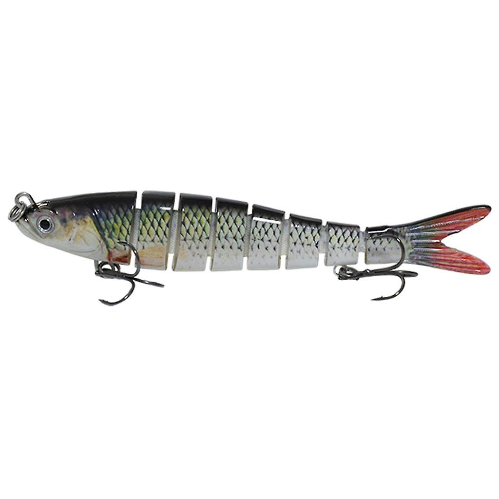 1pcJointed Angelköder Wobbler Hartköder Realistischer Crankbait 10cm 01