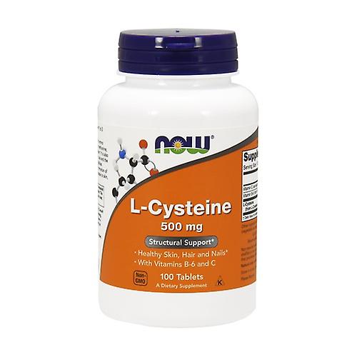L-Cysteine 500mg (with vitamin B6 and C) 100 tablets