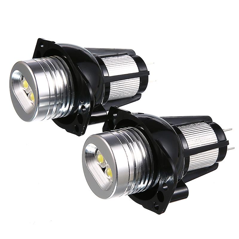 2x LED Angel Eye Halo Ring Marker Light Bulb 20W for E90 E91
