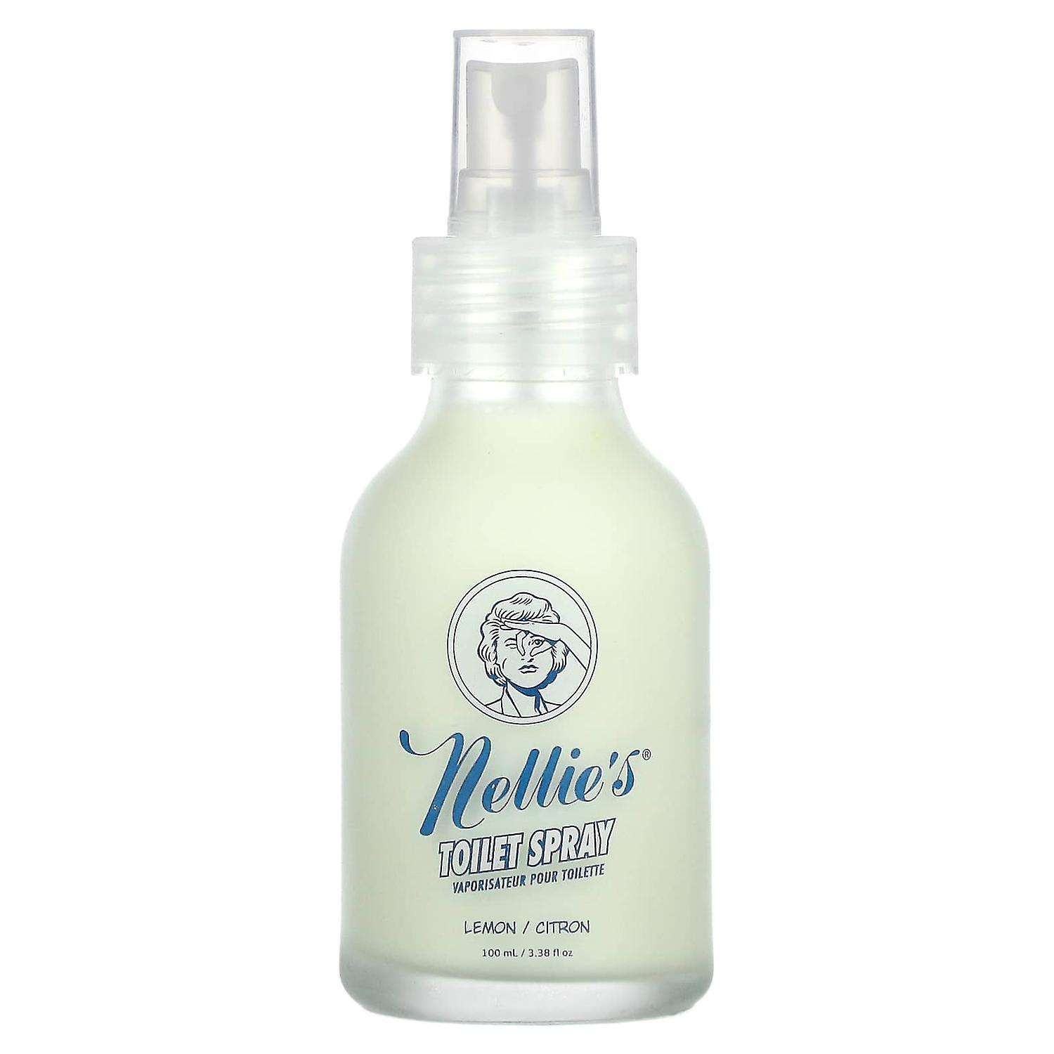 Nellie's, WC-suihke, sitruuna, 3,38 fl oz ( 100 ml)