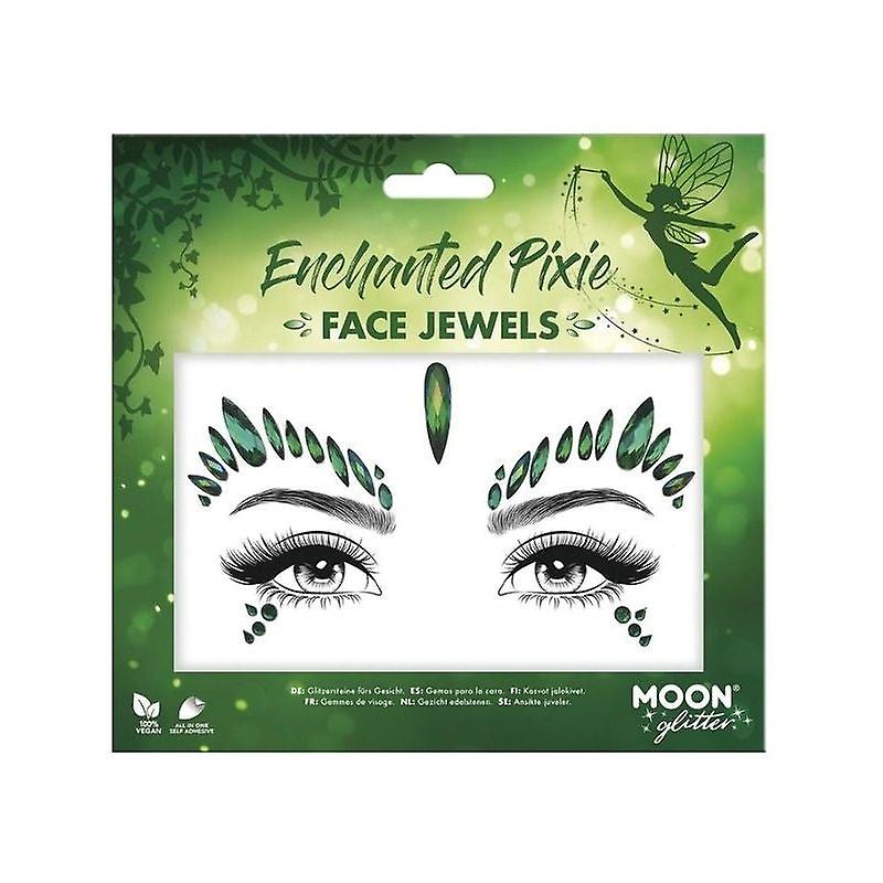Moon Glitter Face Jewels Enchanted Pixie G47509