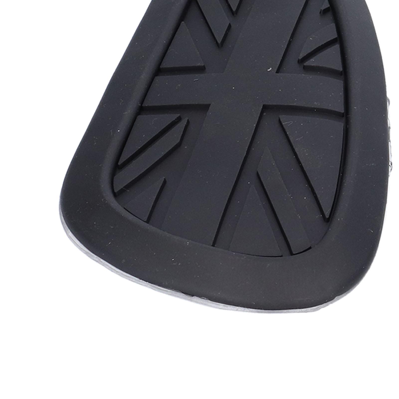 Rubber Fuel Tank Sticker Pad Protector Fit for Bonneville T100 T120/Speed Twin/Street ScramblerRed