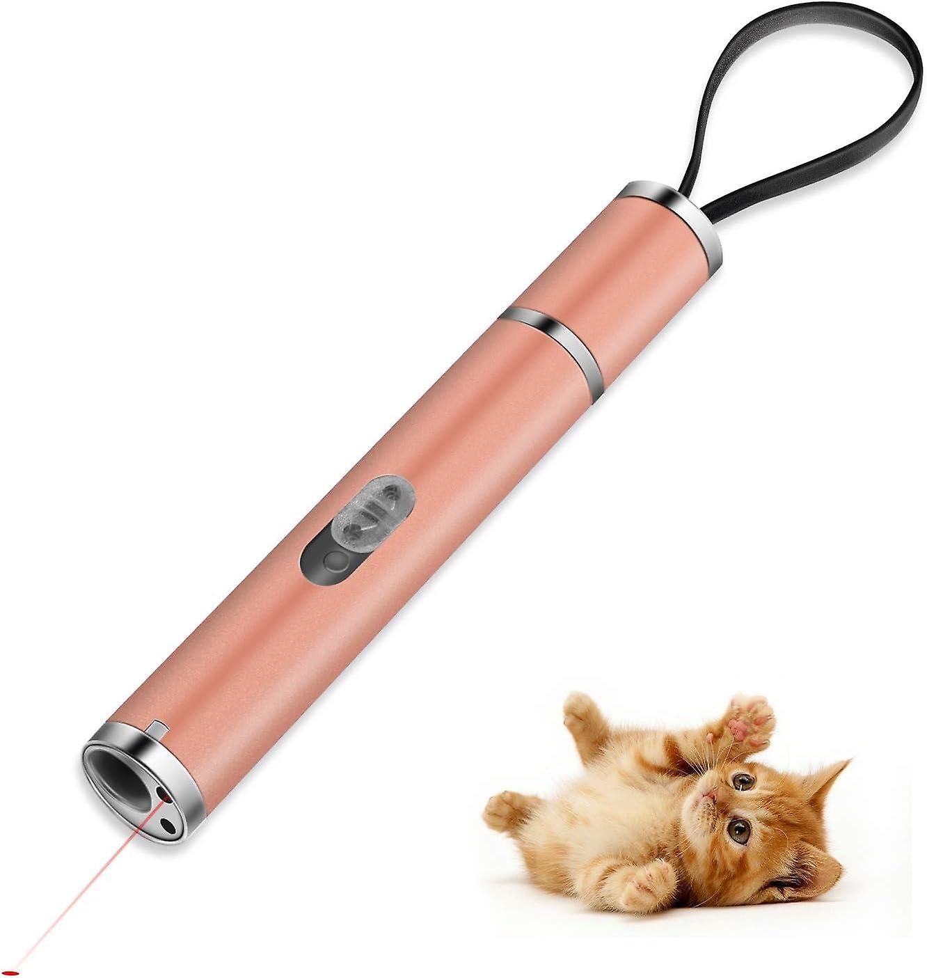 C6 Cat USB LED Pointer, 3 in 1 One Function, Mini Flashlight + Red Light + UV Light, Interactive Con