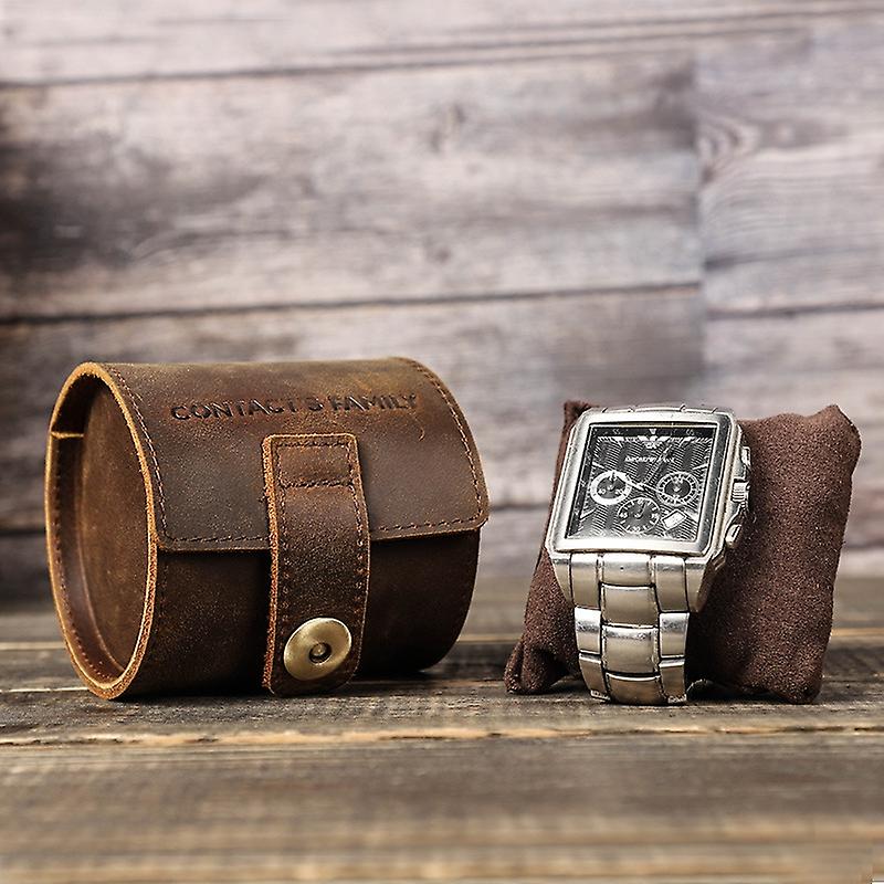 Crazy Horse Leather Watch Box CF1125