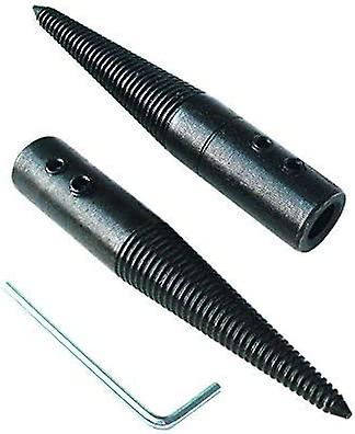 of 2 tapered threaded adapters for bench grinder, grinder, polishing with left and right