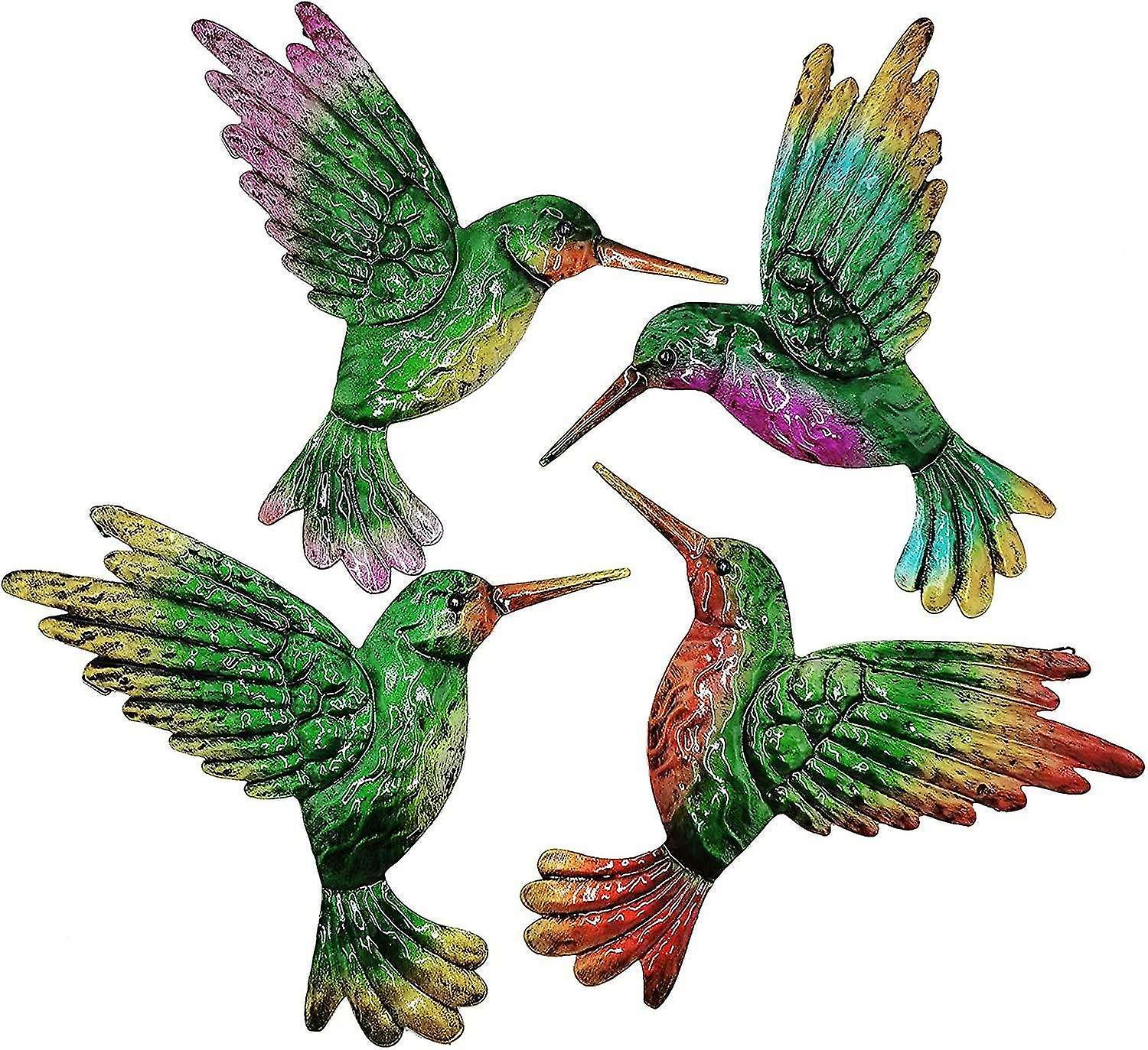 hummingbird wall art decor for deck