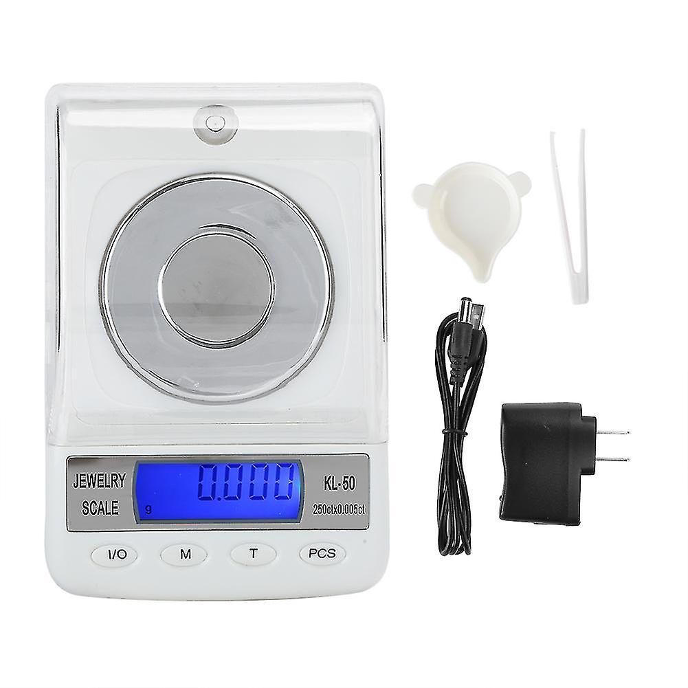 50g Capacity Mini  Pocket Measurement Tool 0.001g US Plug