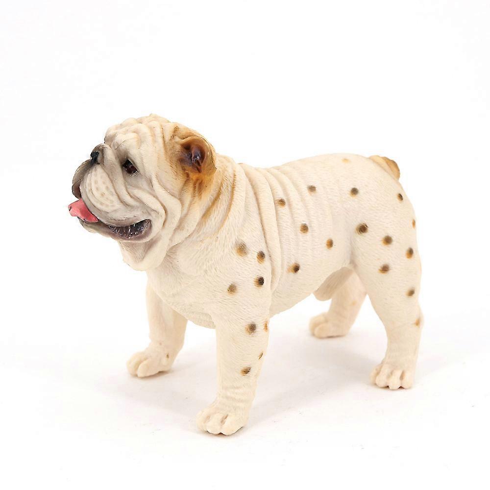 リアルなブルドッグモデルアニマルドールトイドッグ
