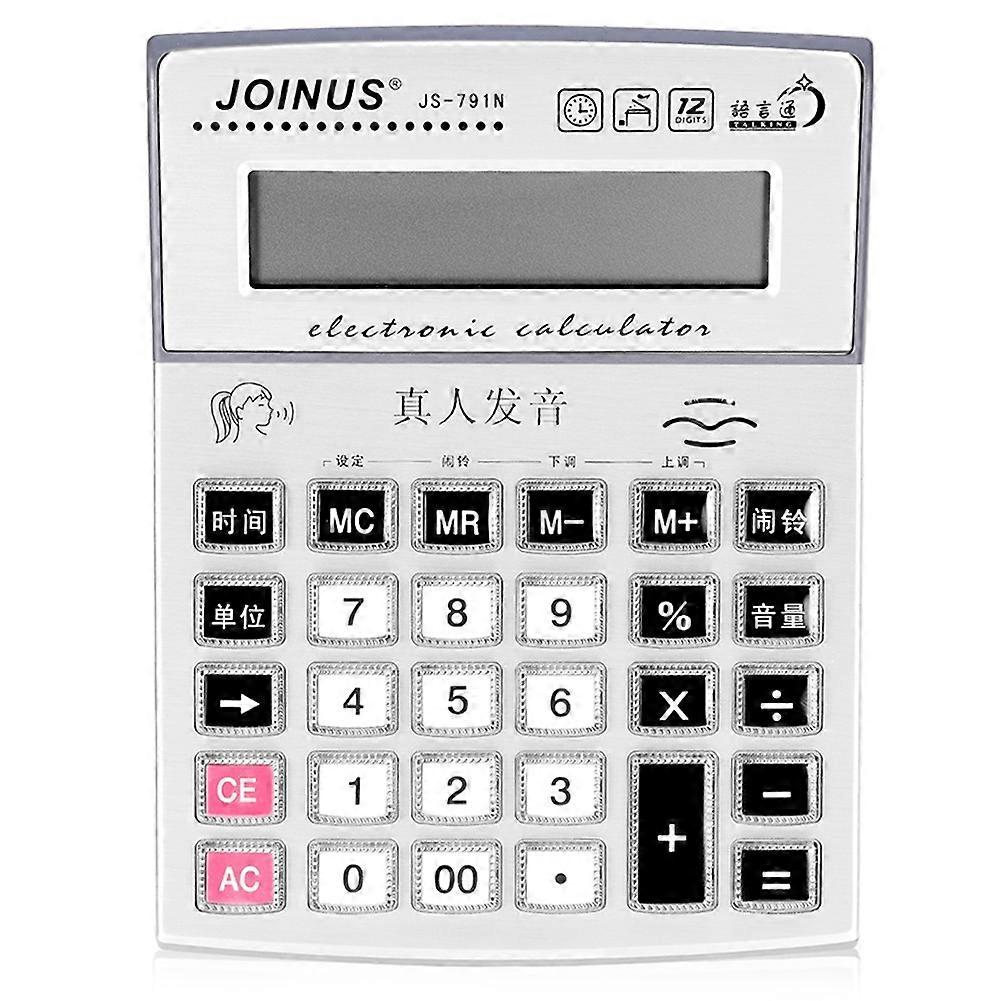 JS-791N Handheld Function Calculator Portable Electronic Calculator School Office