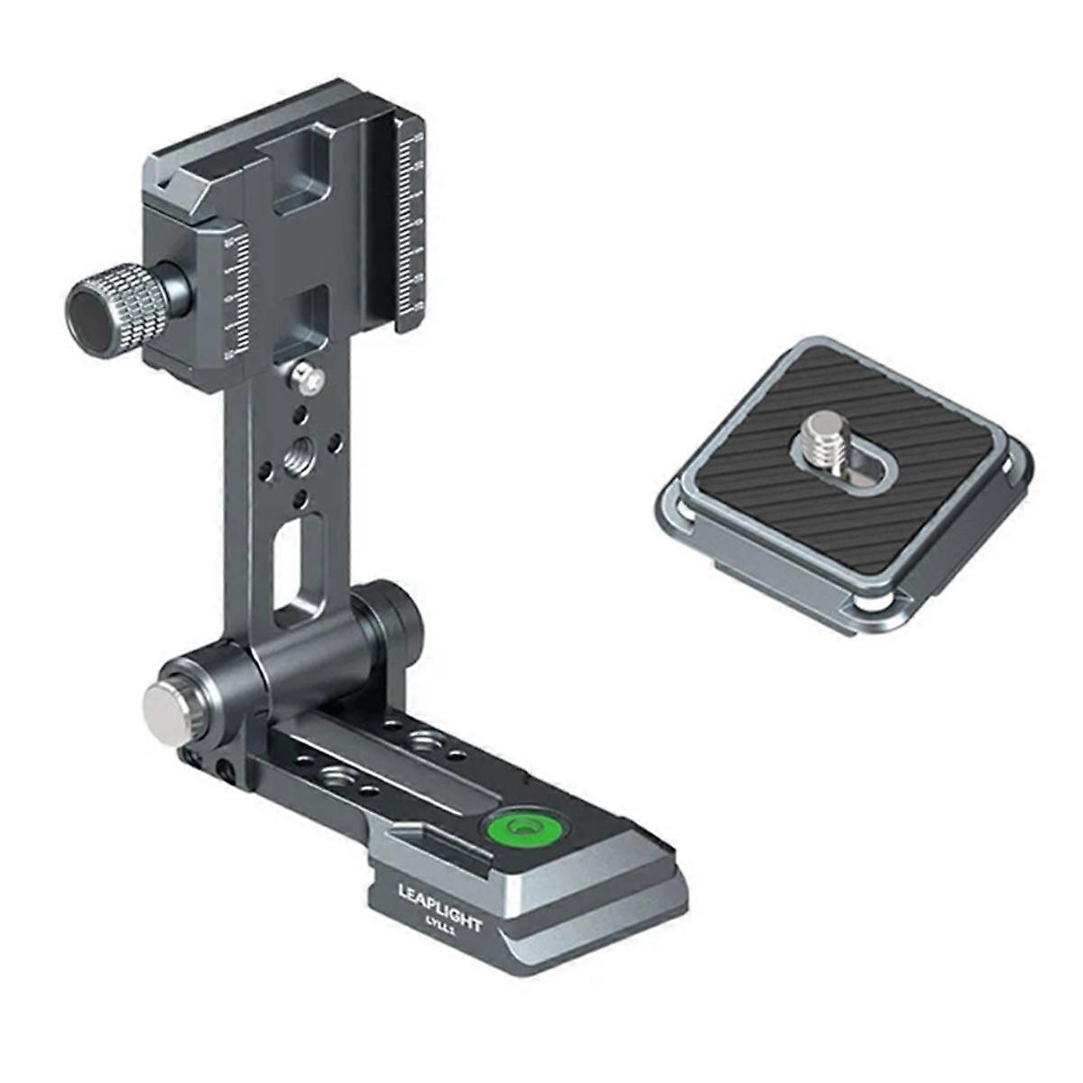 Camera L-Holder Arca Quick Release Plate Vertical Mount for SLR DSLR Camera Tripod Live Video Bracket