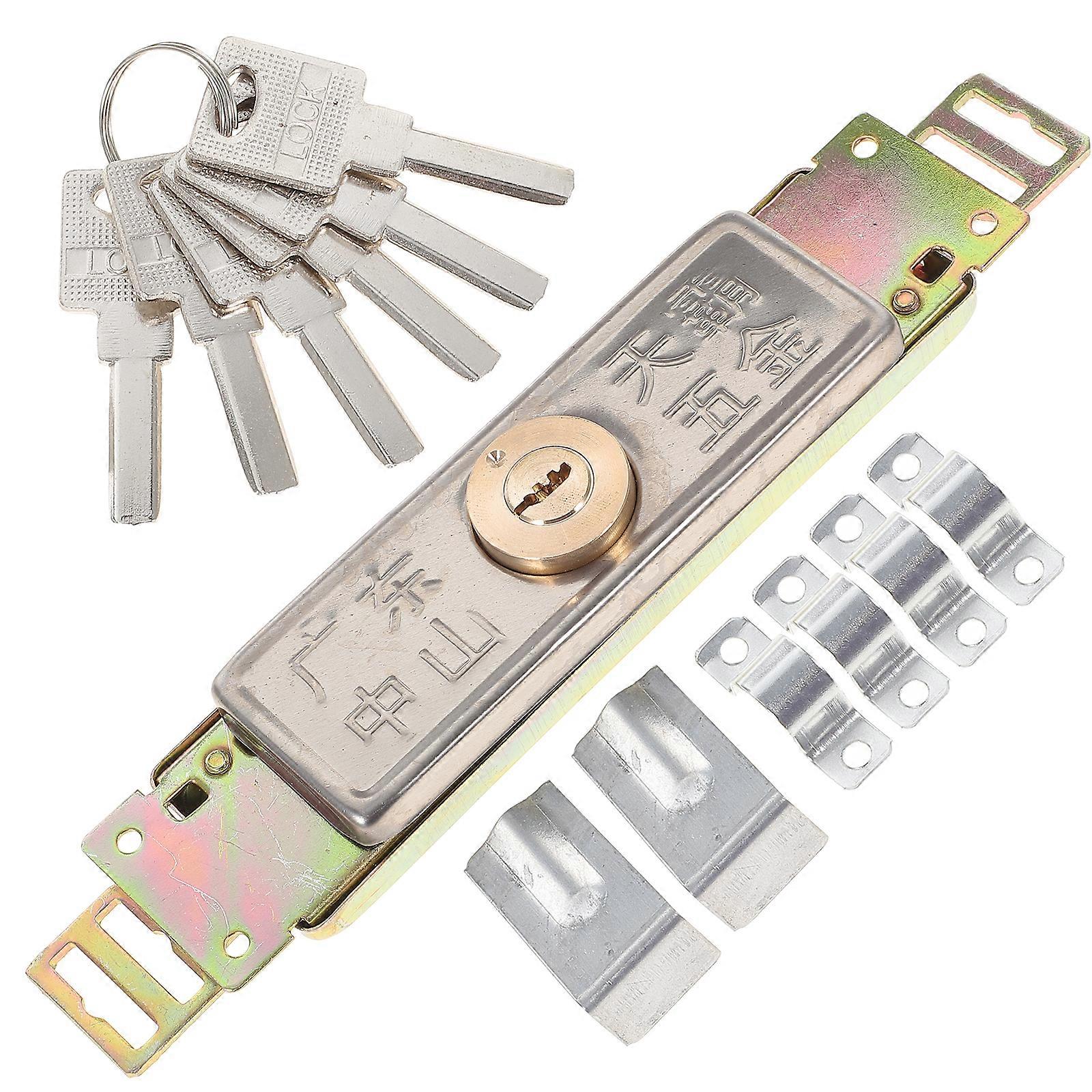 Garage Door Lock With Keys Rolling Shutter Door Lock For Warehouse Garage