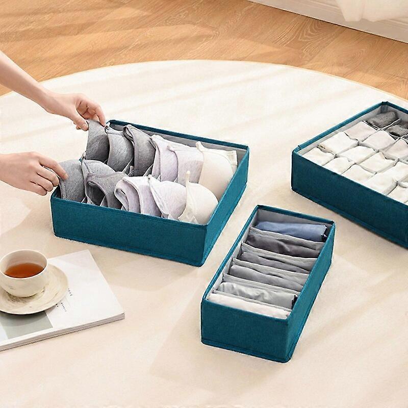 Storage Boxes Drawer Organisers Collapsible Closet Dividers For Bras Drawer Divider Foldable Socks Tie Organizer