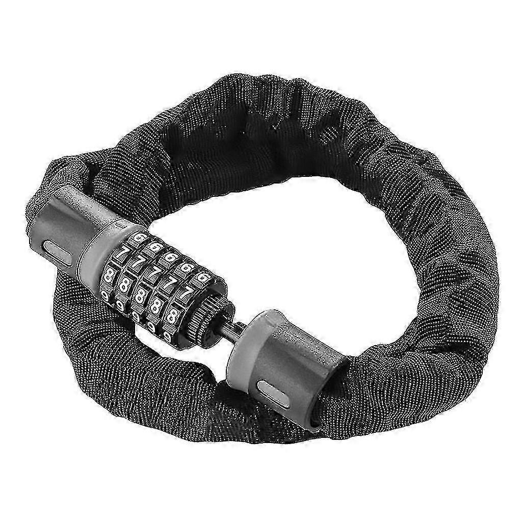 Bicycle Lock Cable 5 Digital Heavy Duty Combination Chain PadBicycle Security_Dec