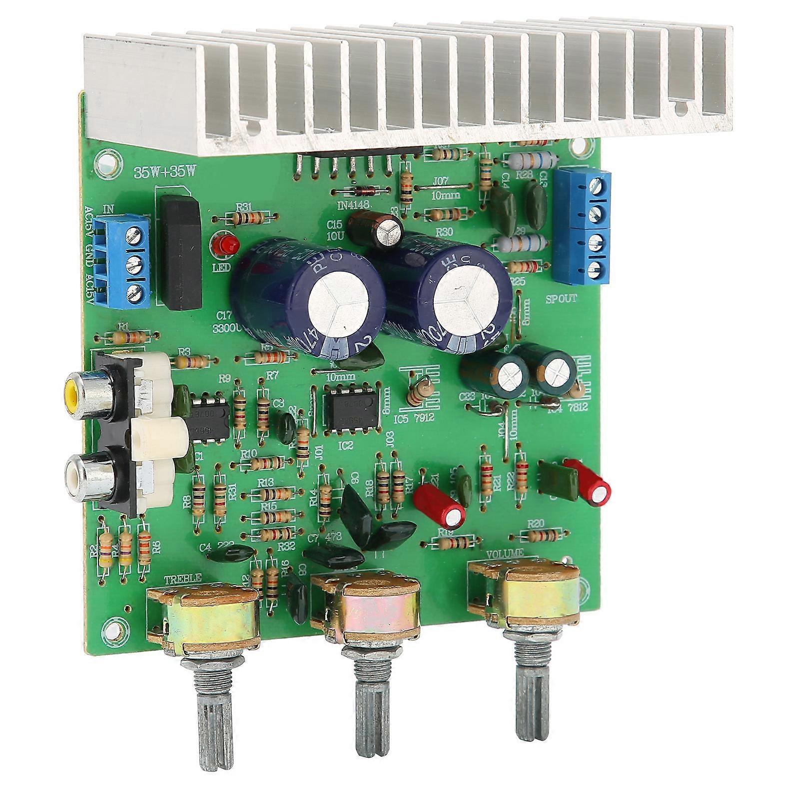 Amplifier Board HiFi Audio Power Amplify Module Stereo Dual?Channel 60W+60W DX?965