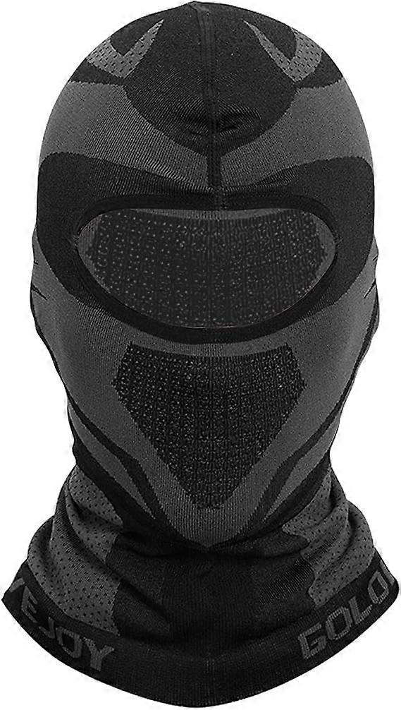 Thermal fleece windproof balaclava for skiing and motorcycling
