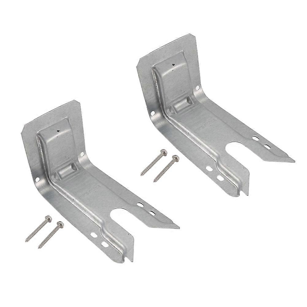 2 Pcs WB02K10254 Anti Tip Bracket for Stove Compatible with for Range/Stove/Ovens Anti Tip Bracket Replacement