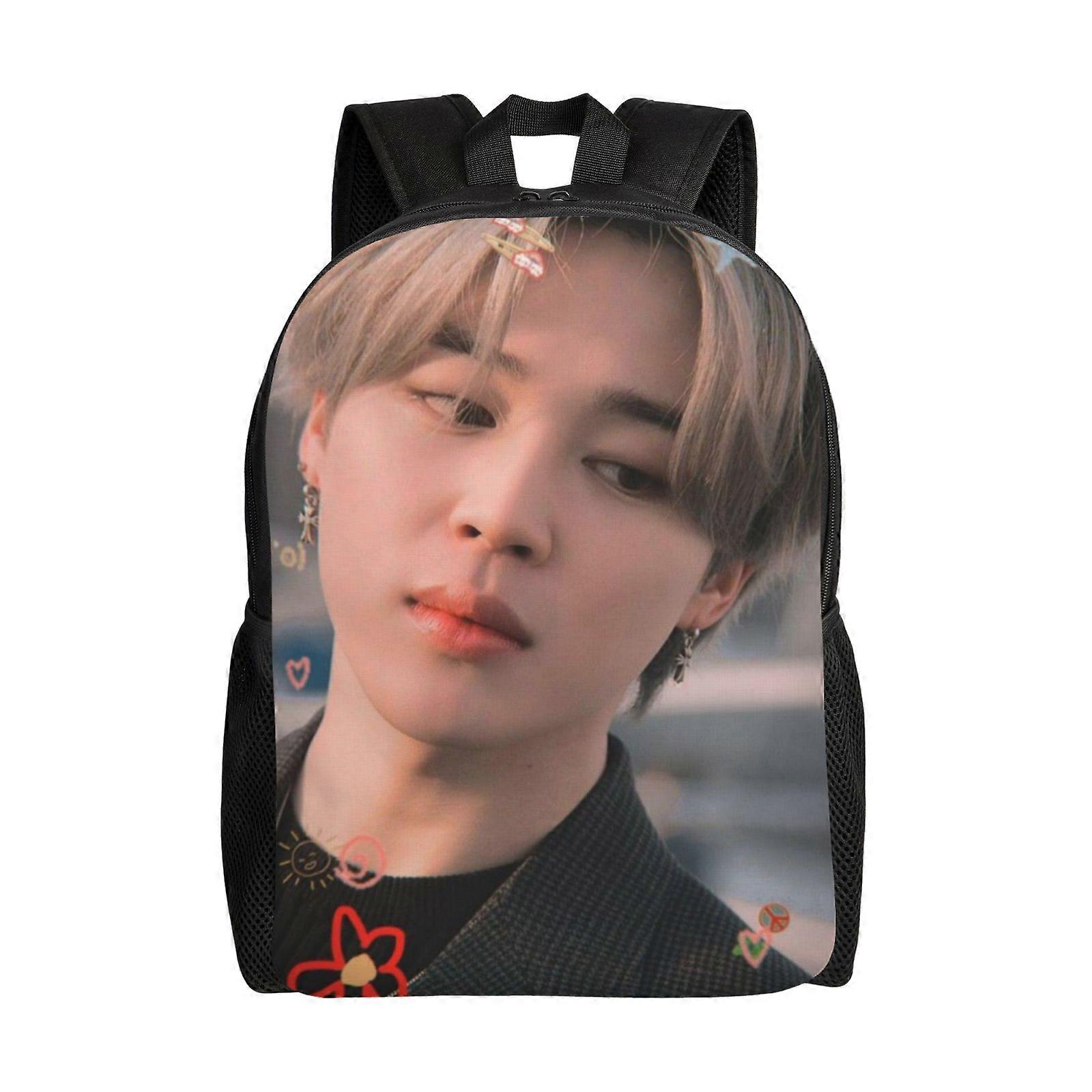 BTS Jimin (132) Backpack Fashion Travel Backpack Lightweight