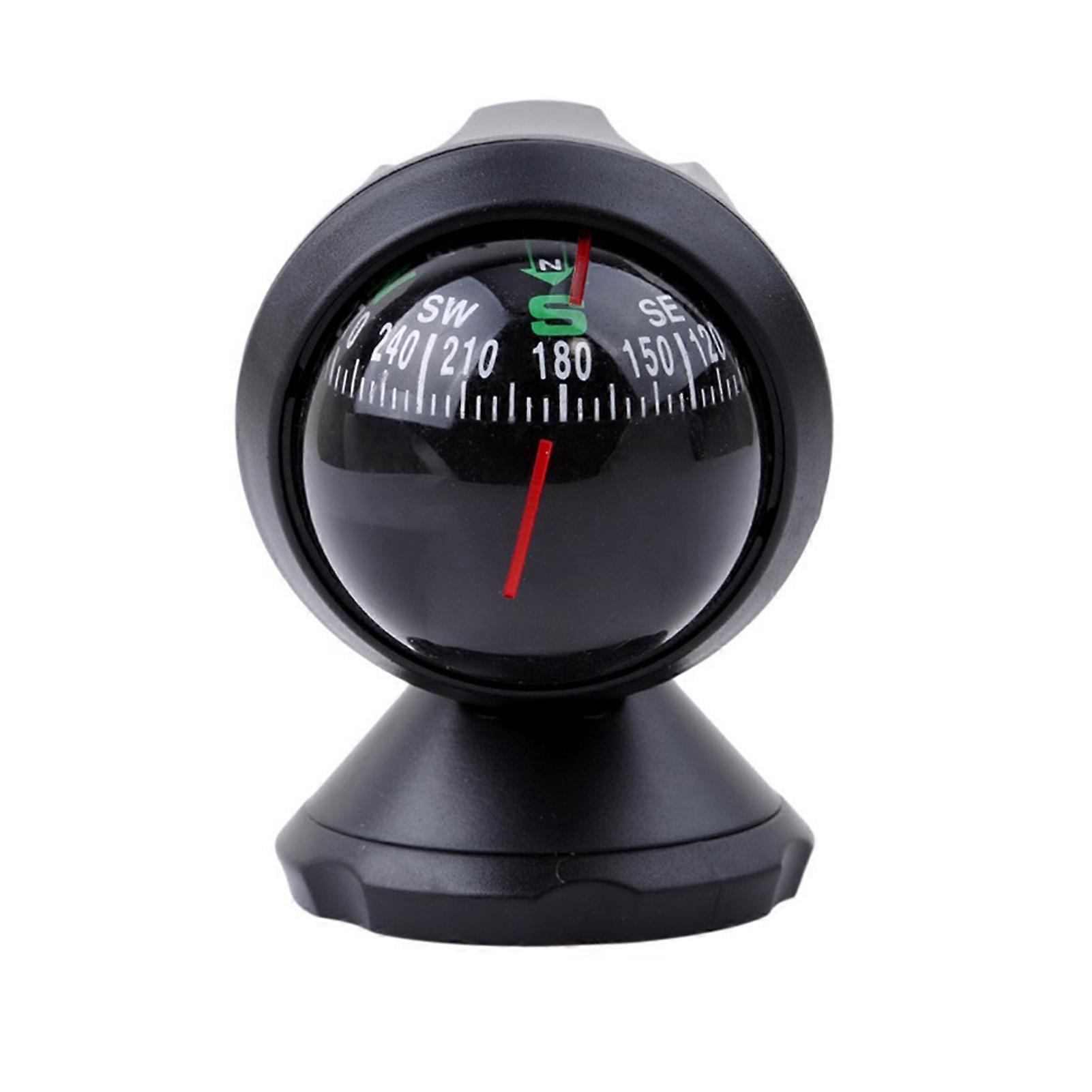 Car Compass Ball High Precise Easy to Install Wide Application Navigation Hiking Direction Pointing Guide Ball