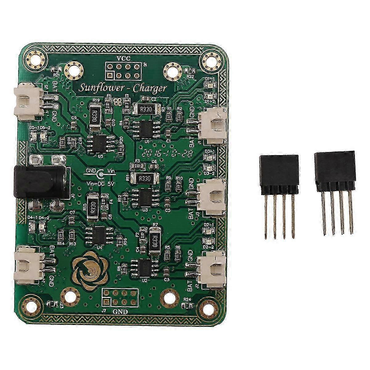 KINCJON Li-Ion Battery Charging Module SunFlower Multi-Channel Portable Utility Module Module