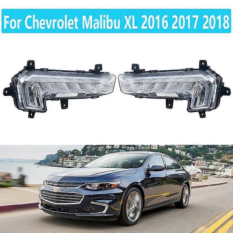 Foglight Assembly For Chevrolet Malibu XL 2016 2017 2018 Front Bumper Fog Light Foglamp DRL Running Lamp