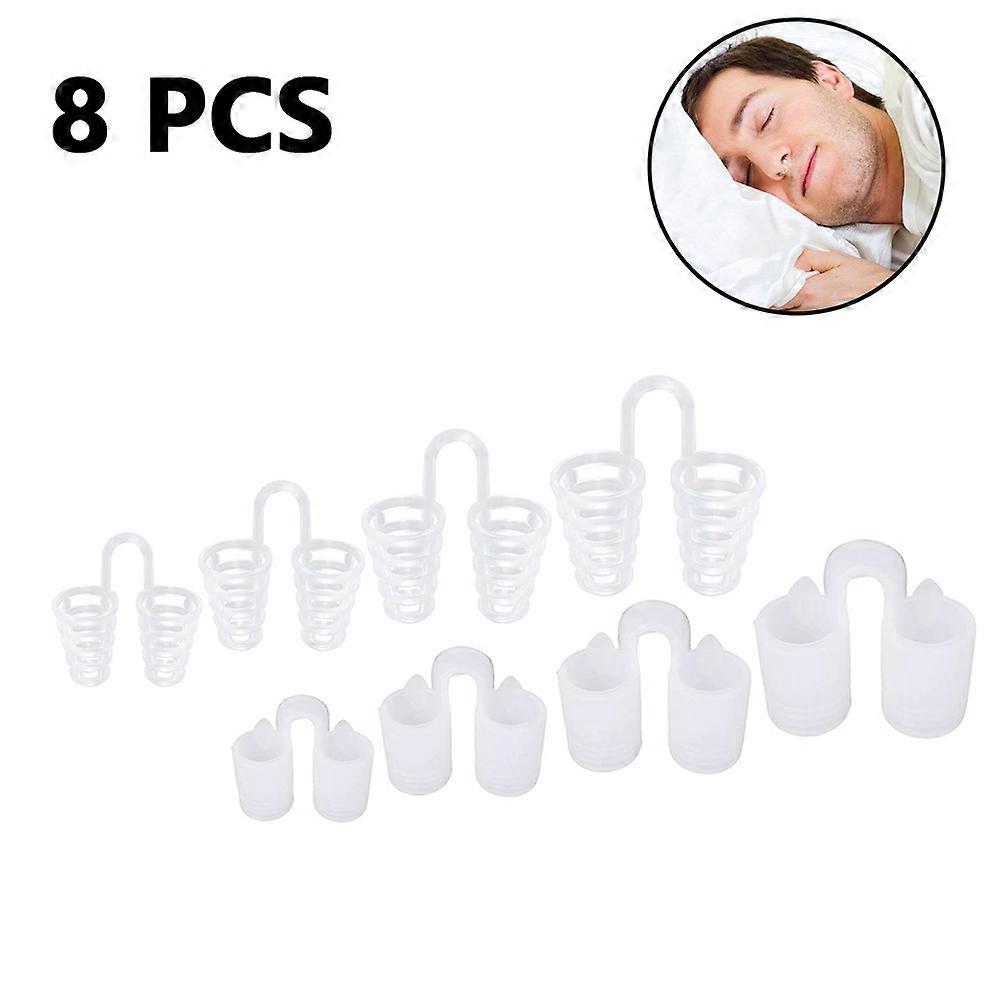 8 Pack Nose Vent - Ease Breathing - Anti Snoring - Different Sizes