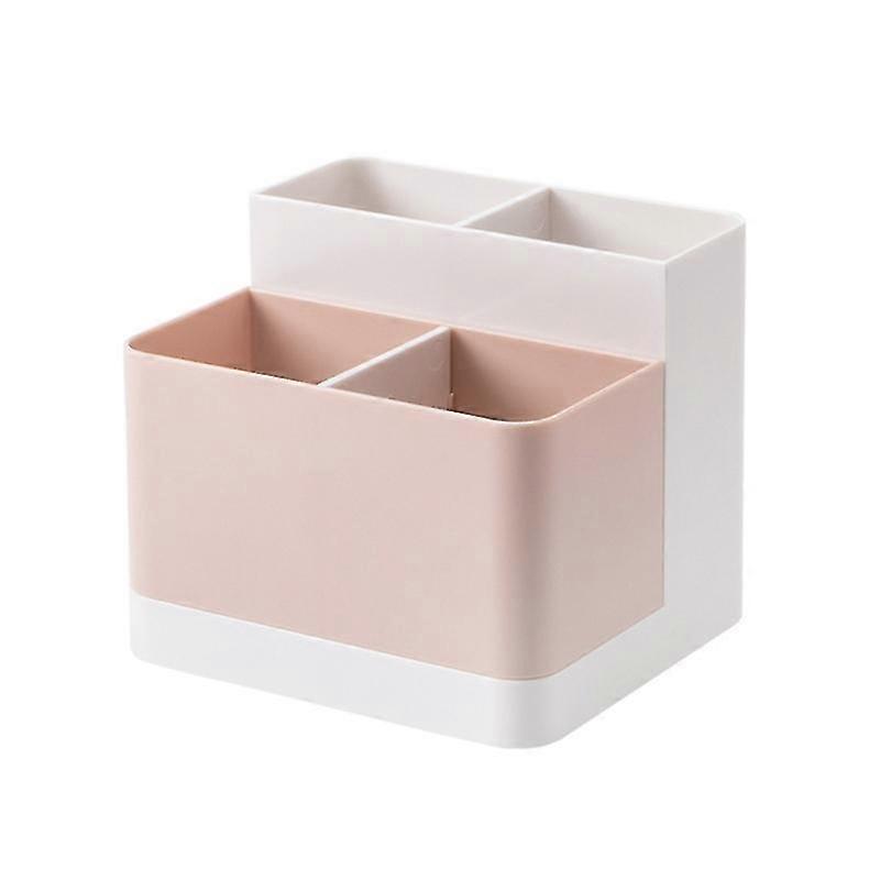 Multifunctional Pen Holder 4 Compartments Decorative Office Desktop Organizers