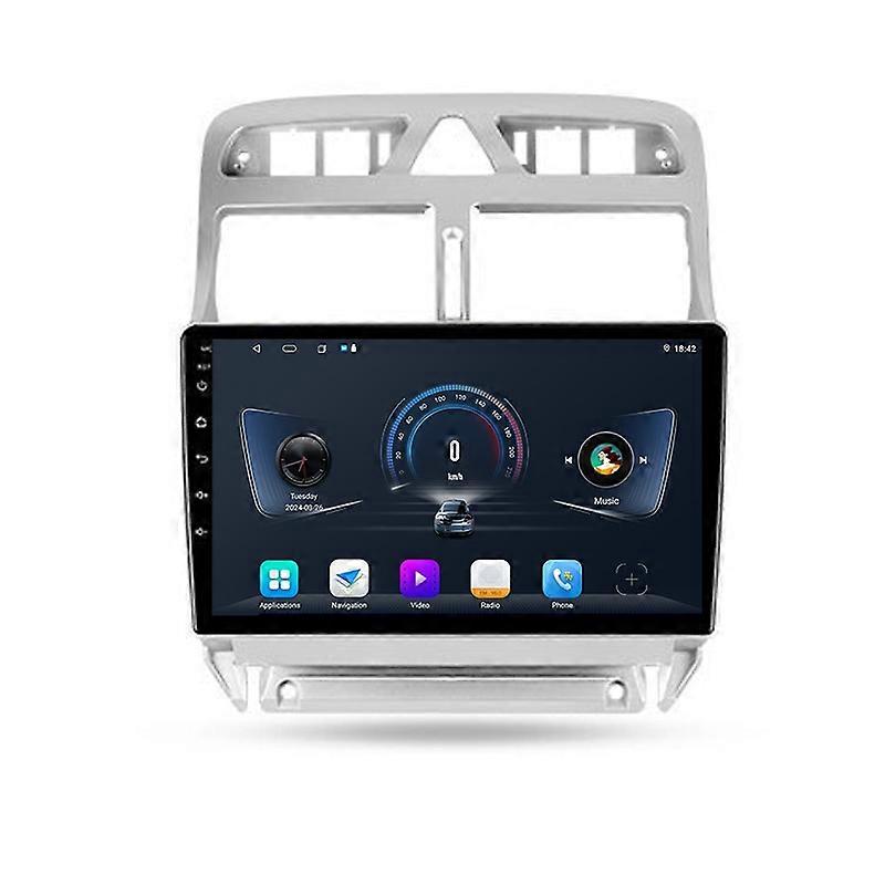 Android 12 Car Radio Multimedia Video Player For Peugeot 307 1 2001 - 2008 Navigation GPS
