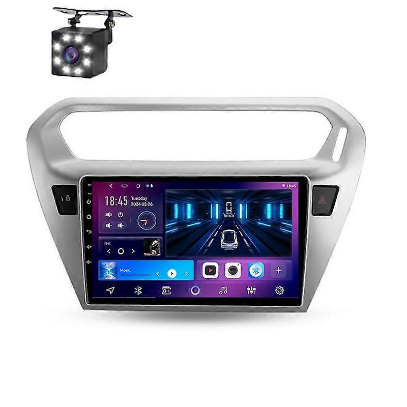 2 Din Android Car Radio For Peugeot 301 Citroen C-Elysee 2012-2016 Player Carplay Stereo