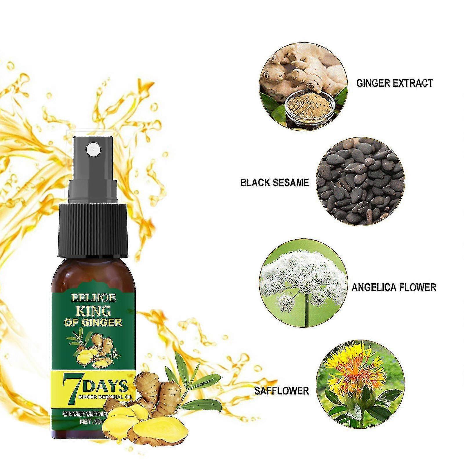 Ginger King Spray Anti Chute de Cheveux 50ml