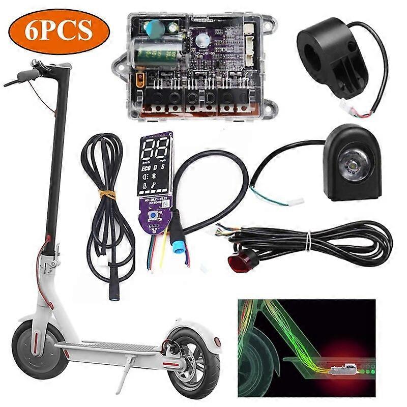 6PCS Electric Scooter Bluetooth Controller Assembly Main Control Board Throttle Speed Control for Xiaomi M365 Pro