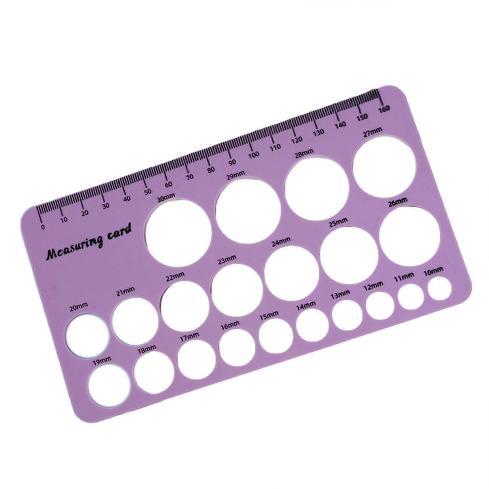 Silicone Nipples Measuring Ruler Multifunctional Soft Nipples Measure Tool for Bedroom