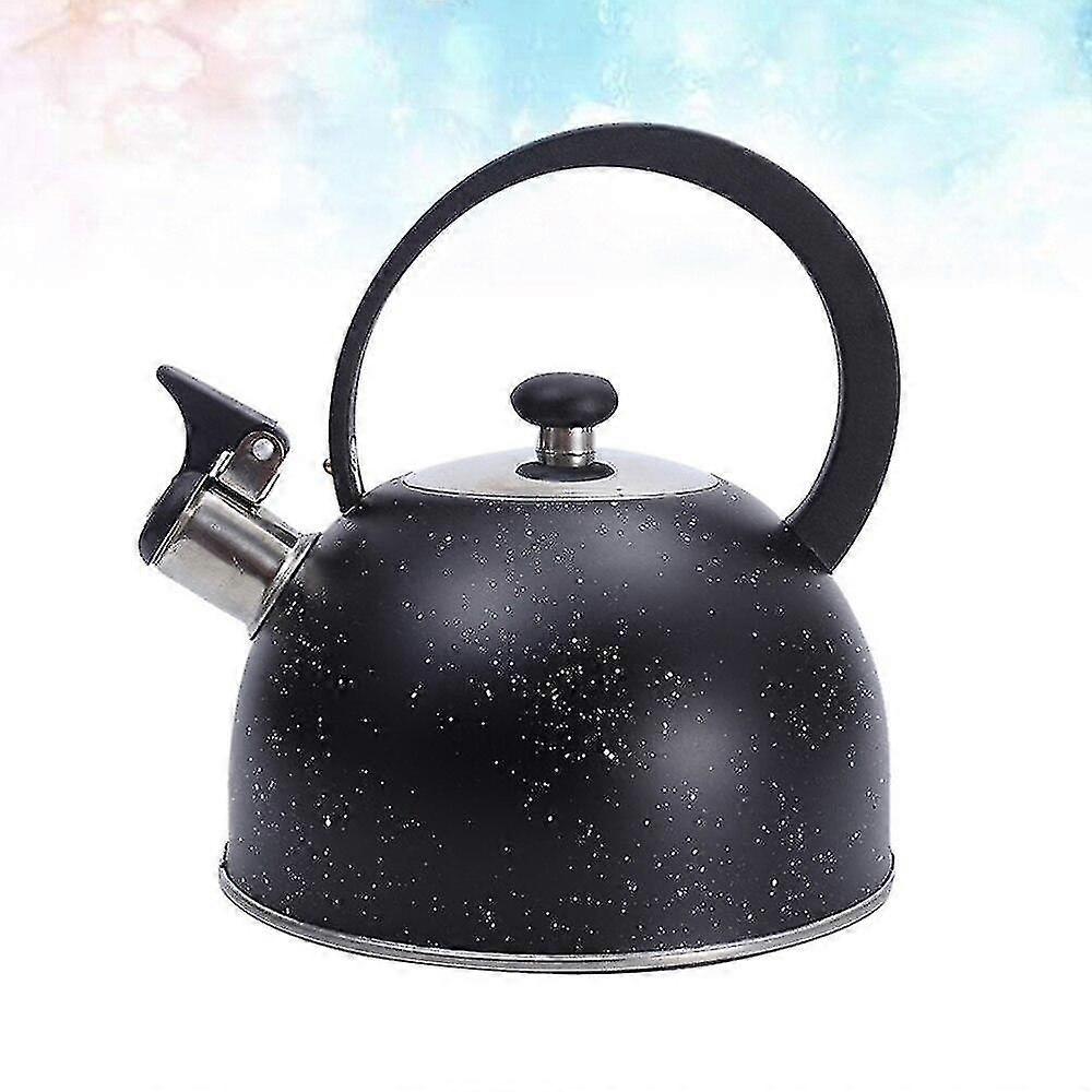 1PC Black Whistle Teakettle Gas Whistle Boiling Water Kettle