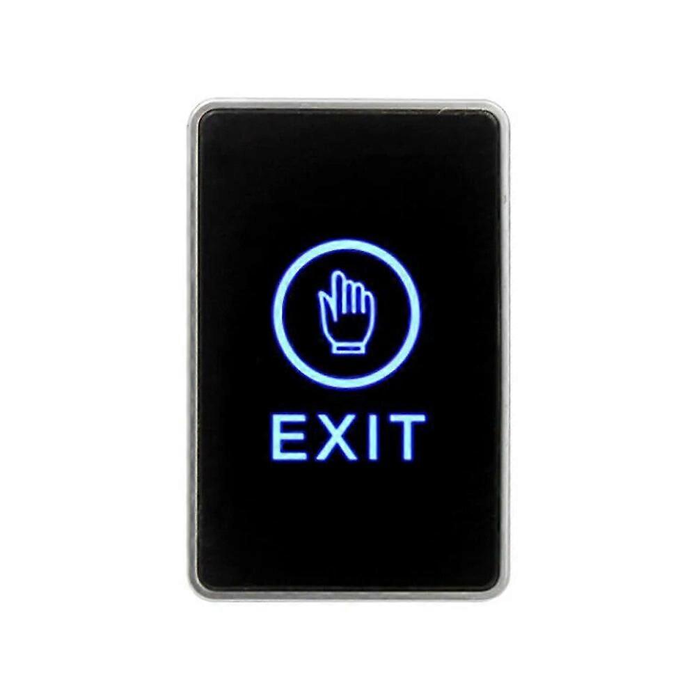 Push Touch Exit Button Door Eixt Release Button With LED Indicator  for Home Security Protection for access Control System
