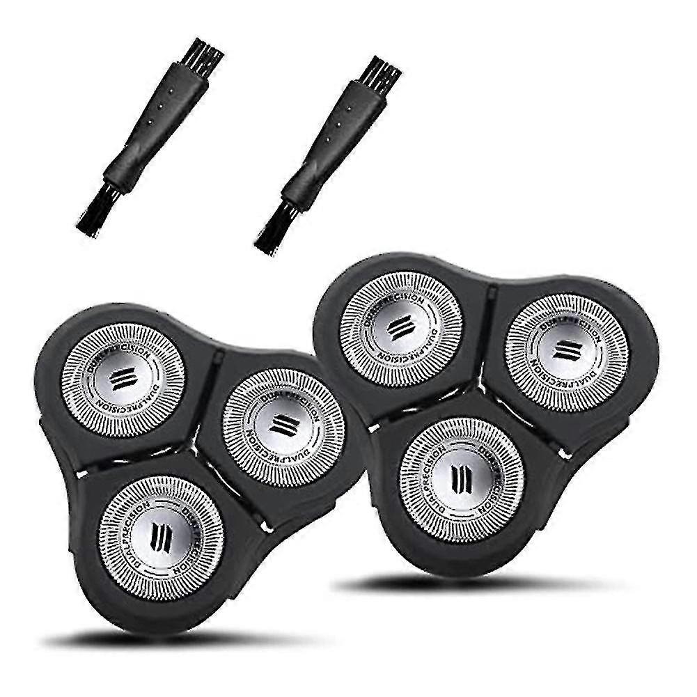2pack Rq11 Replacement Head For Philips Sensotouch 2d Shavers