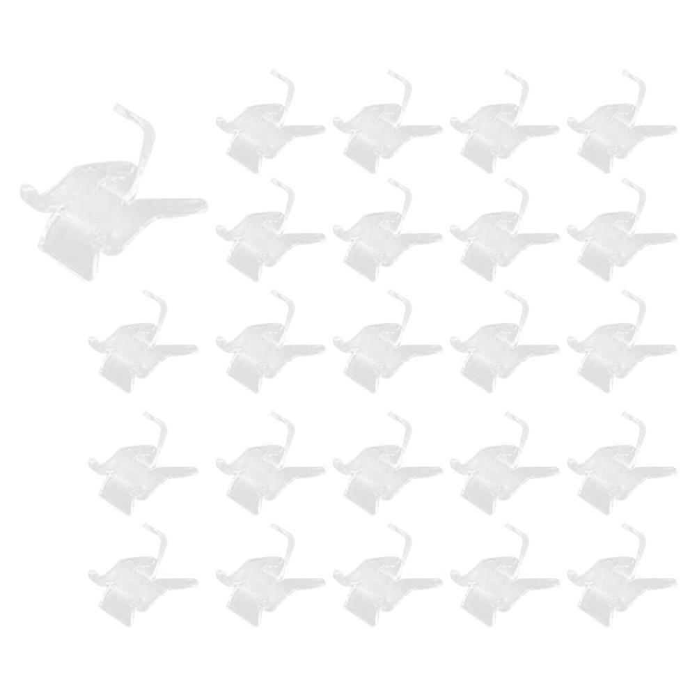 50 Pieces Acrylic Display Holder Clear Plastic Display Easel Stands Acrylic Display Easel Holders f