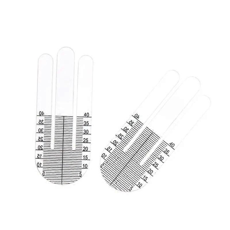 1 Pair Optical PH Ruler Pupil Height Meter Optometry PH Test Eye Ophthalmic Tool