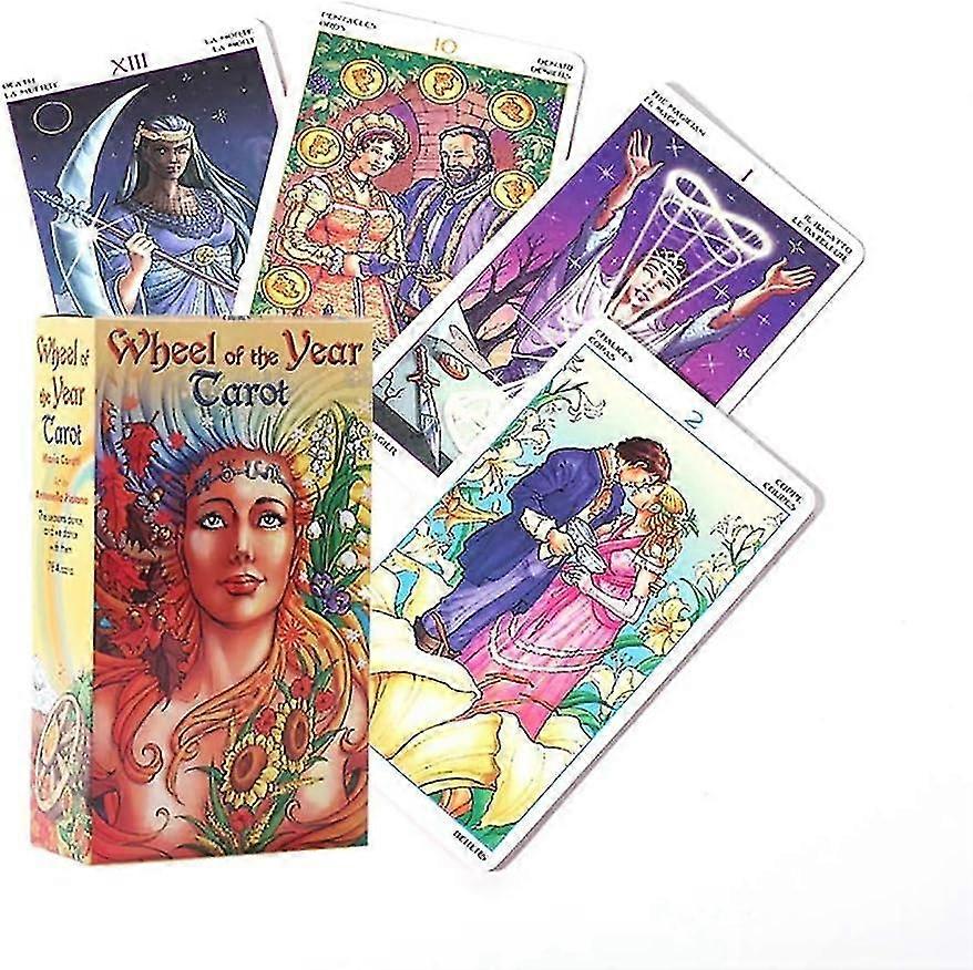 Wheel Of Year Tarot: 78 Full Color Cards And Instructions