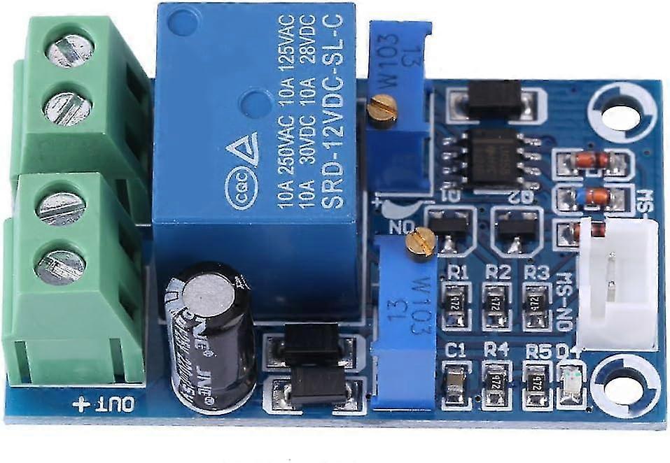 Undervoltage Protection Cut Off Module, Battery Low Voltage Protection Board Module 12v Automatic Switch Recovery Protection Controller Module