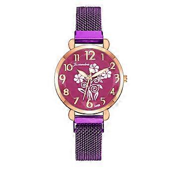 Women Fashion Watch Clock Stainless Steel Casual Dress Wrist Crystal Jewelry