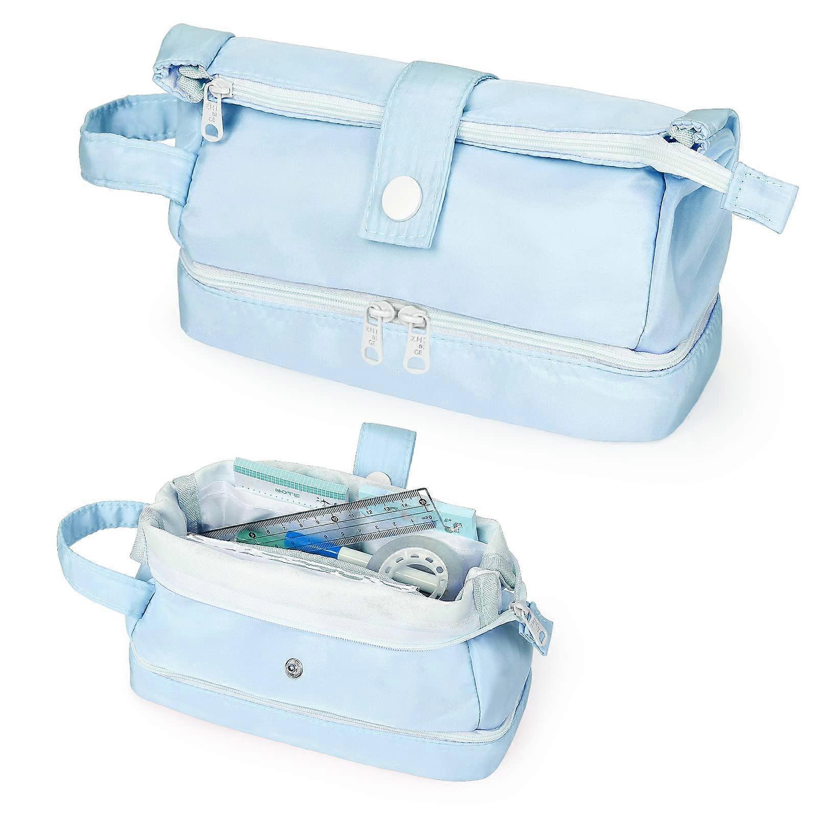 Pencil Case, Large Pencil Case With Stationery Organizer for Boys and Girls, Aesthetic Pencil Bag Suitable for Kids