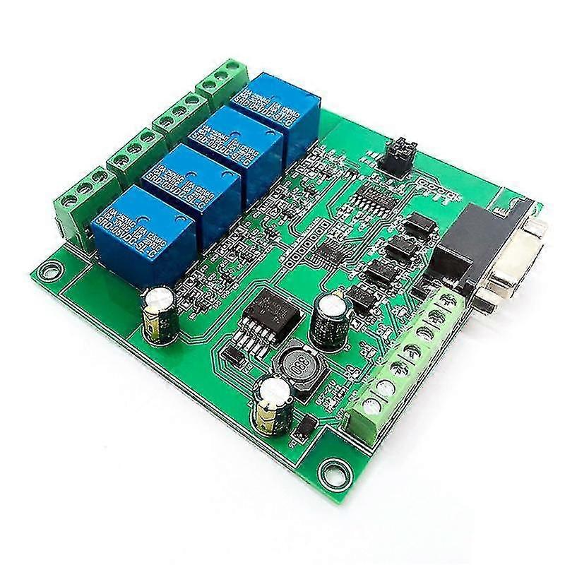 Dc 7-24v Power Supply 4 Channel Modbus Rtu Relay Module Rs232/ttl