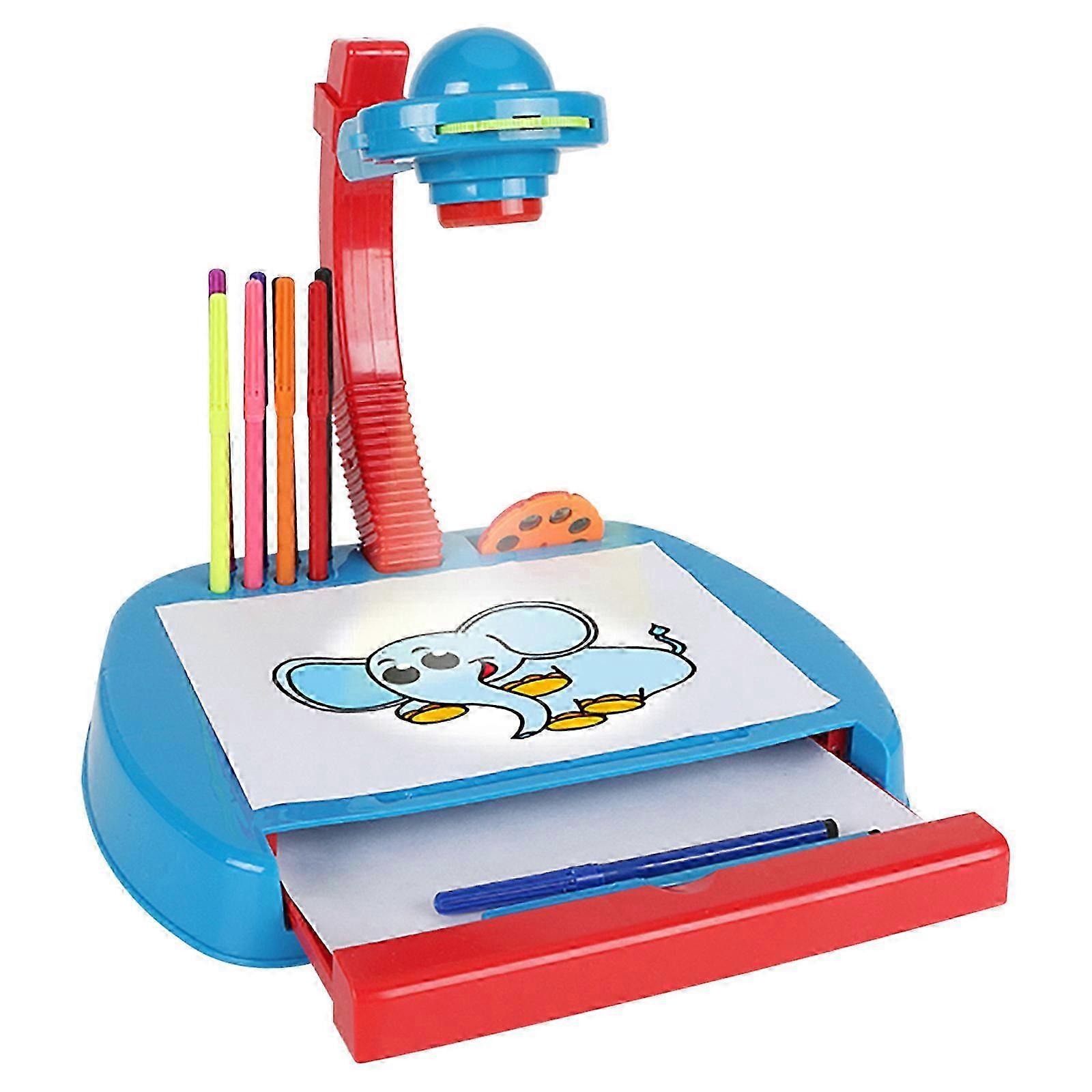 Children's Projector Ainting Projection Desk Writing Board Drawing Board Toy 5ml