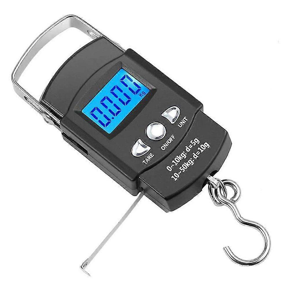Backlit Lcd Scale Portable Electronic Scale Digital Fishhook Scale Fishing Scale Fishing Line With Tape