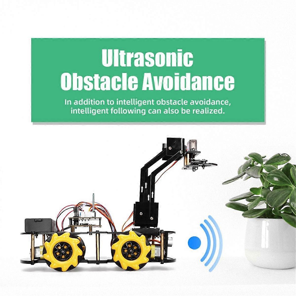 Smart Robot Car Kit for Programming Mechanical Arm Robot for Learning Education Automation Kits