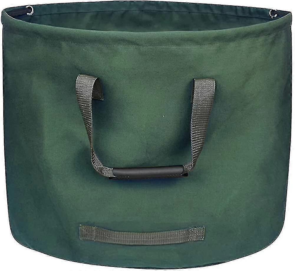 Garden Bag Leaf Bag Garbage Bag With Handle, 1 Pack, Green