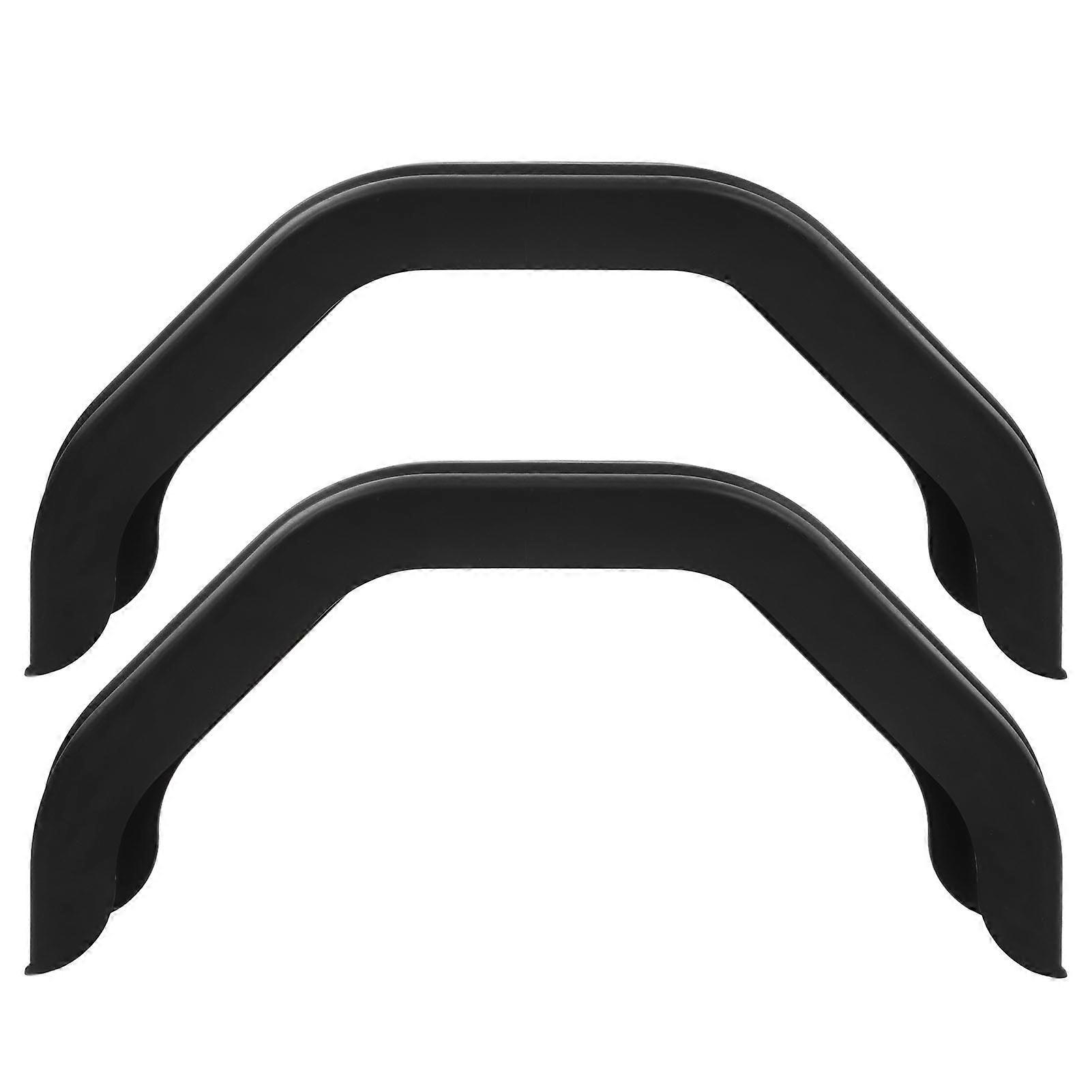 2 Pcs Trailer Wheels Mudguard High Strength Single Tire Axle Mud Guard for 12in 13in Wheels Trailer RV Yacht ATV