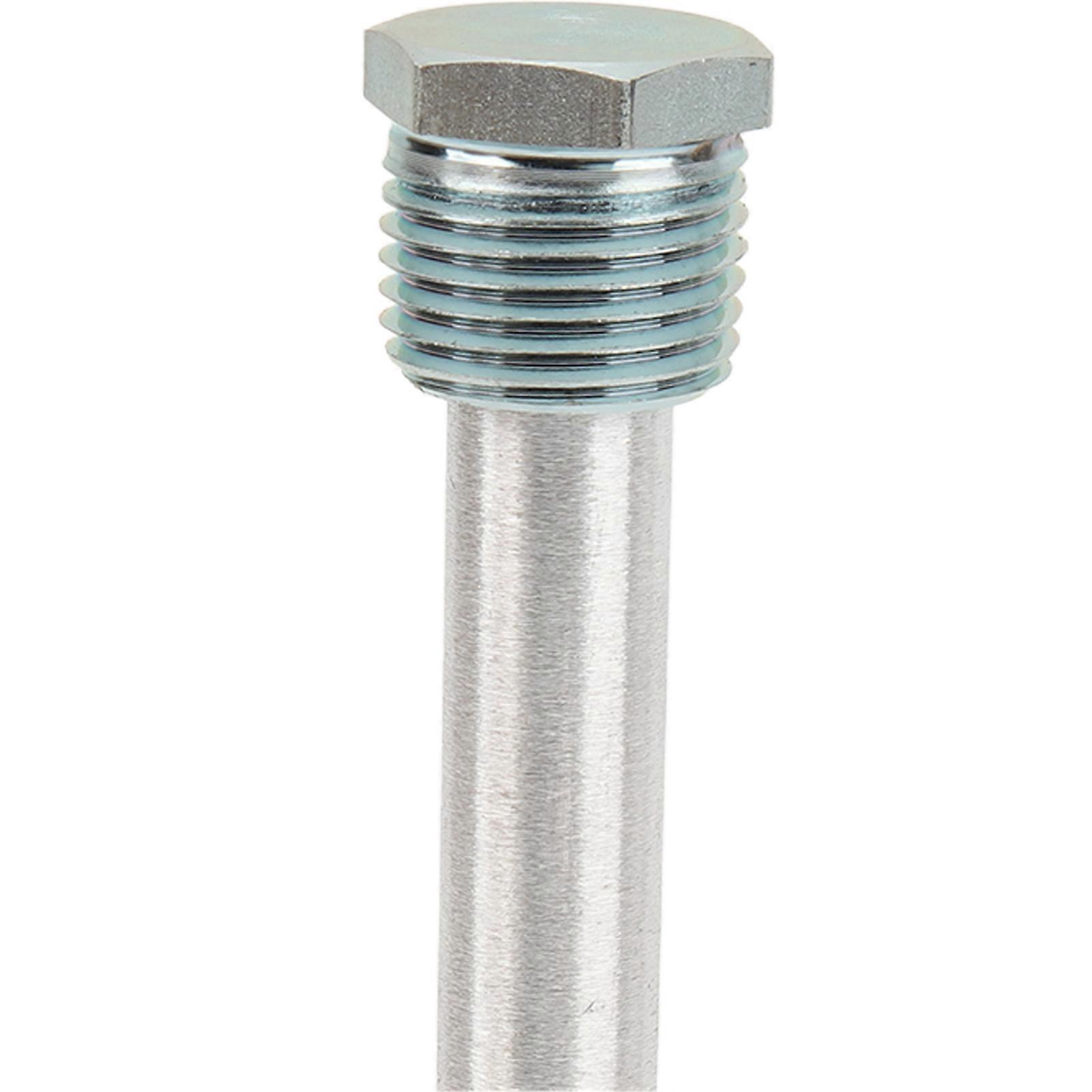 2Pcs Anode Rod Rugged Reliable 1/2in NPT Thread Blue Zinc Cap Magnesium Anode Rod for RV Hot Water Heaters