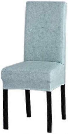 Fundas para sillas Lelestar Elástico Extraíble Lavable Suave Elástico Tela de Spandex Protector de Silla Fundas Universales para Asientos de Comedor (J 6)